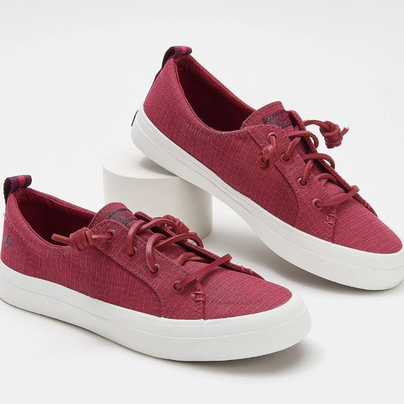 Sperry Top-Sider Crest Vibe Casual Shoes in Cotton Rip Pink - Picture 1 of 16